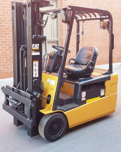 Caterpillar EP18KT Electric Forklift 3500 lbs Forklift Plus