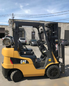 Forklift Caterpillar C5000 Propane 5000 Lbs used FORKLIFT PLUS