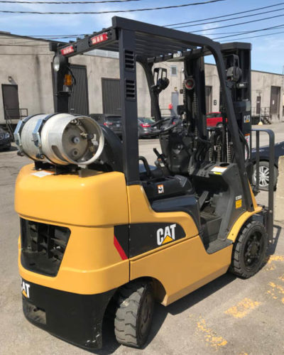 Forklift Caterpillar C5000 Propane 5000 Lbs used FORKLIFT PLUS