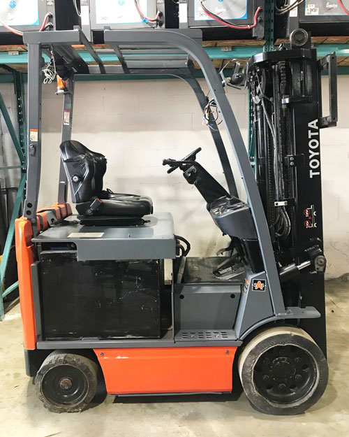 Electric Forklift Toyota 8FBCU20 4000 Lbs » Forklift Plus