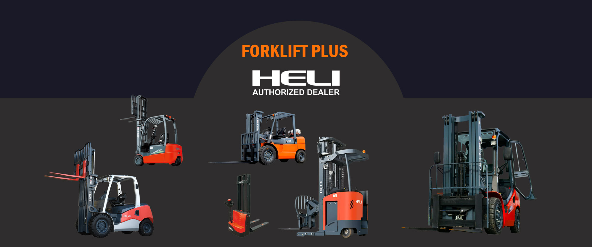 HELI Forklift | Authorized dealer in Montreal and Laval - Forklift Plus