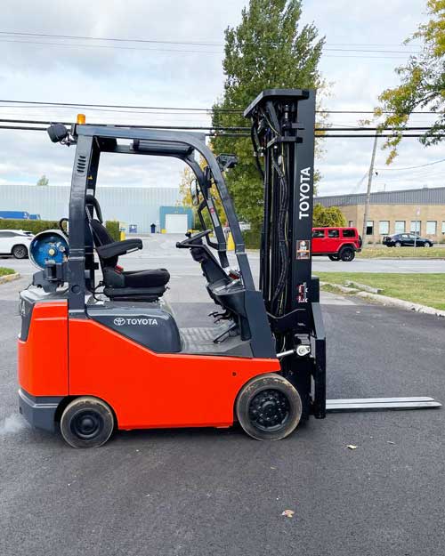 Toyota LPG Forklift 8FGCU18 | 3500 lb » Forklift Plus